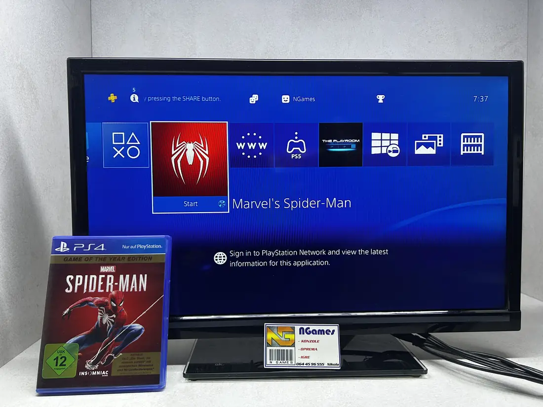 Marvel Spiderman (Spider-Man) GOTY - PS4 igra