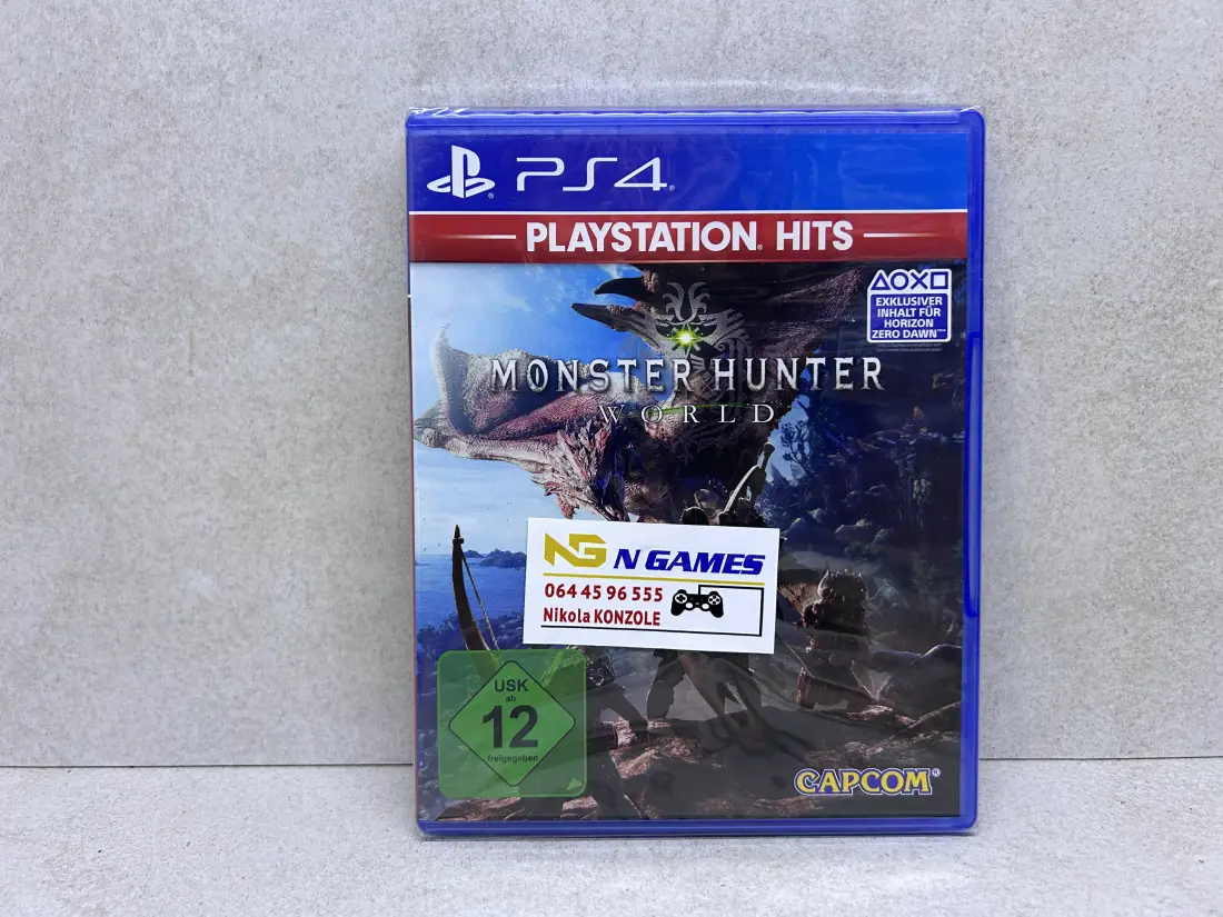 Monster Hunter World - PS4 igra / NOVO