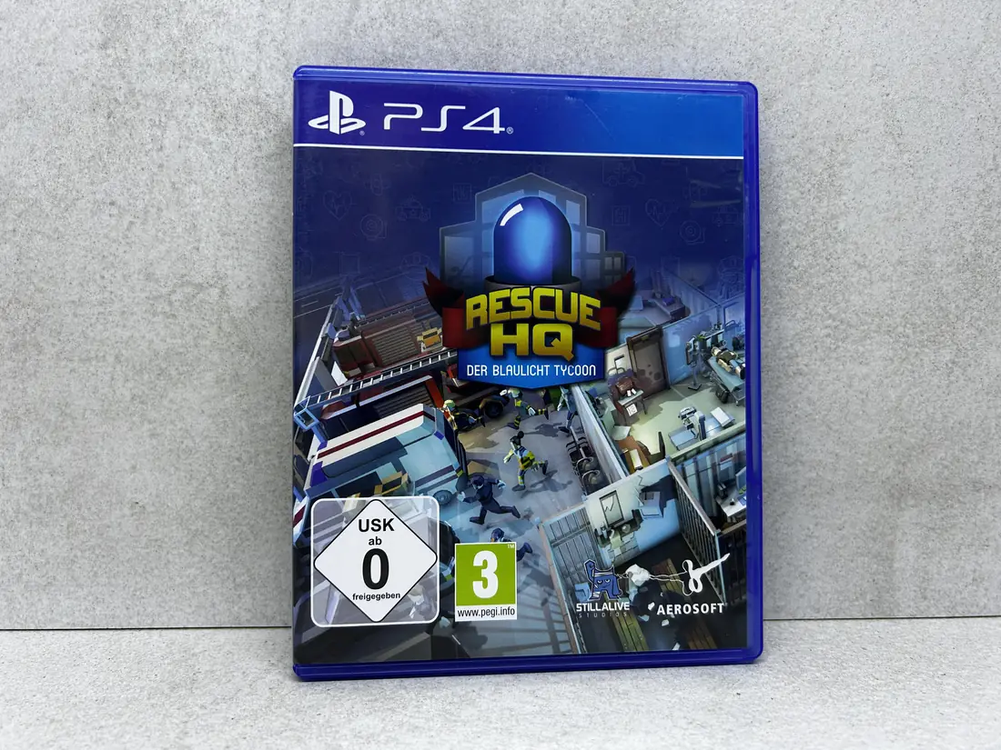 Rescue HQ the Tycoon - PS4 igra