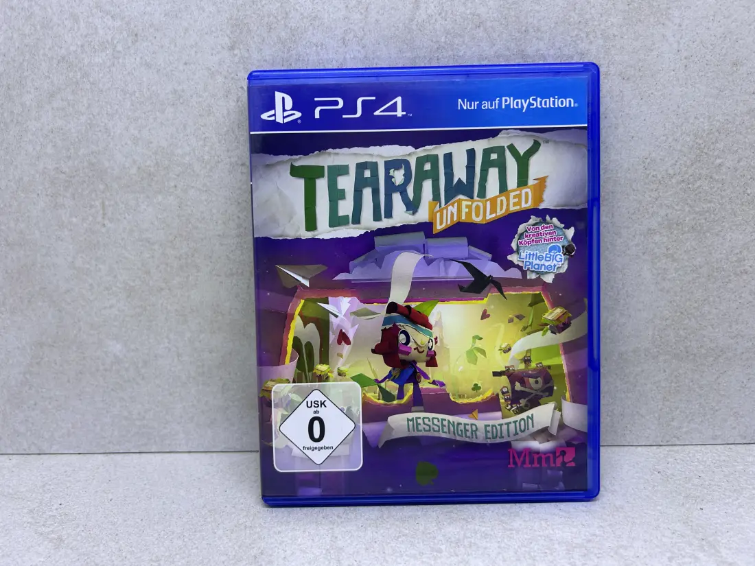 Tearaway Unfolded MESSENGER Edition - PS4 igra