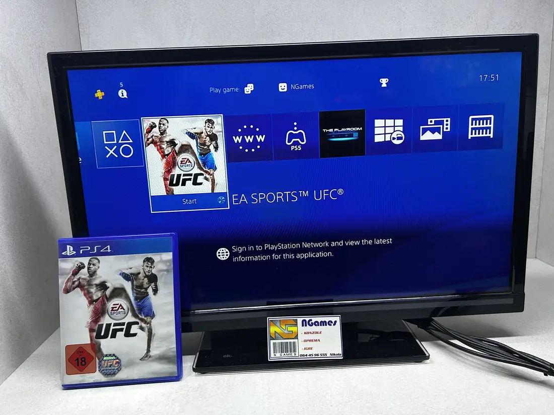 UFC - PS4 igra
