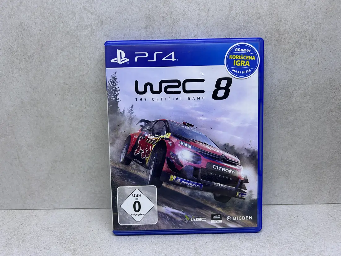 WRC 8 - PS4 igra