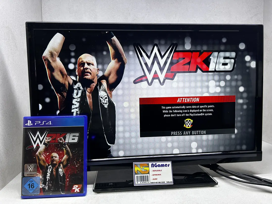 WWE 2k16 - PS4 igra