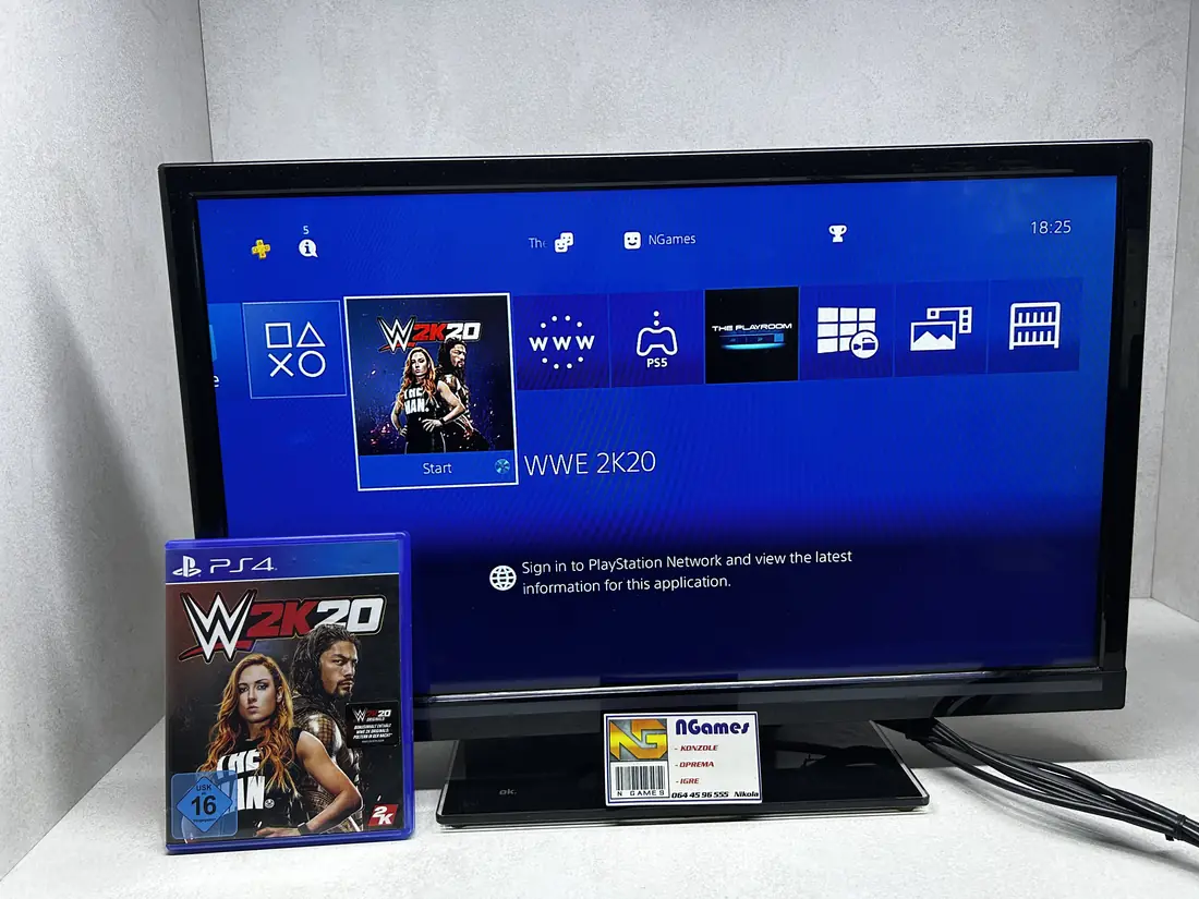 WWE 2k20 - PS4 igra