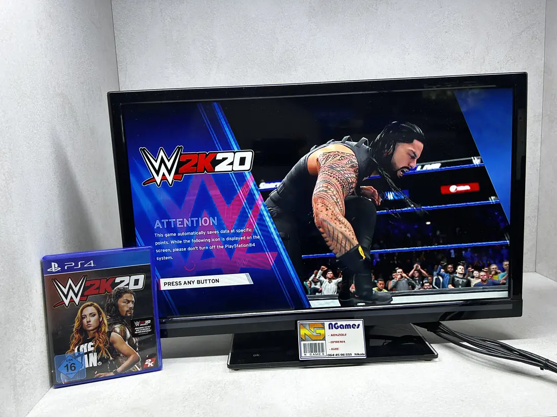 WWE 2k20 - PS4 igra