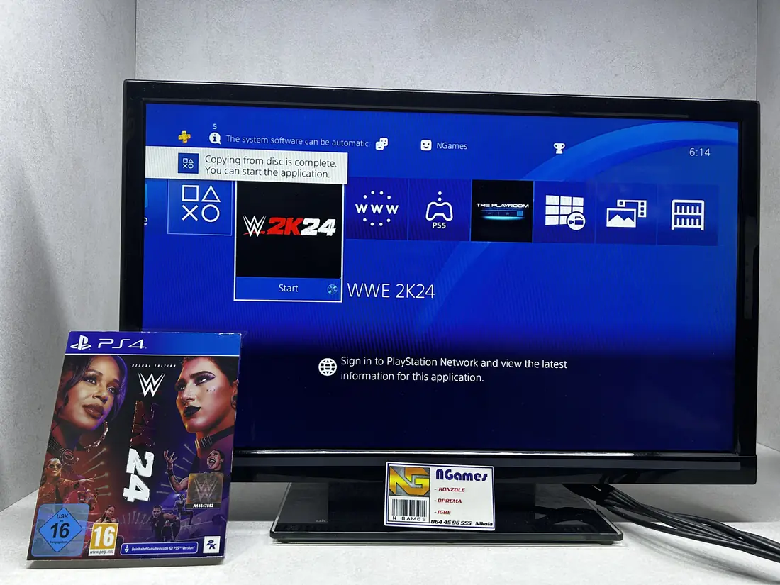 WWE 2k24 - PS4 i PS5 igra