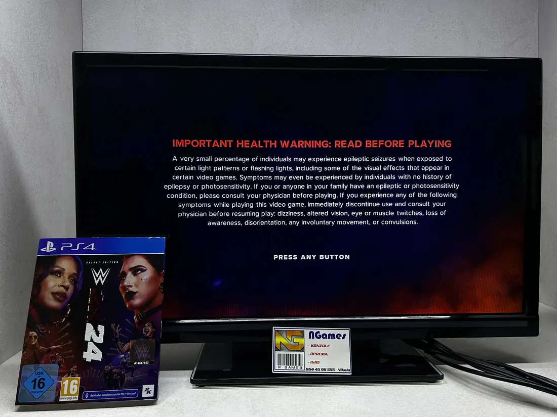 WWE 2k24 - PS4 i PS5 igra