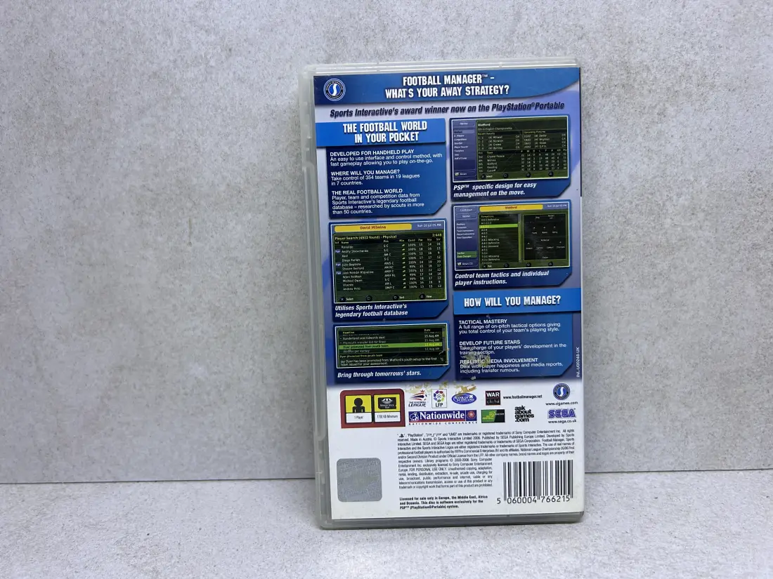 Footbal Menager Handheld - PSP igra