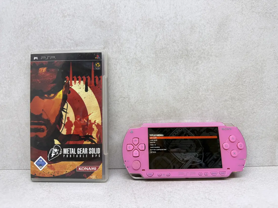 Metal Gear Solid Portable Ops - PSP igra