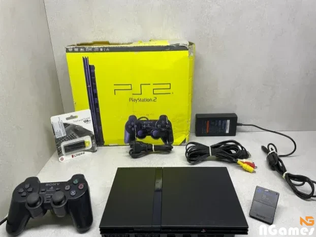 PS2 Slim 128gb + KUTIJA