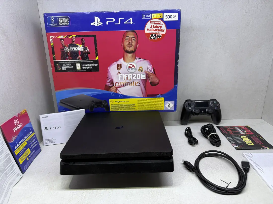 PS4 Slim > 500gb / 10-15 igara / 12.02 softver / + Kutija