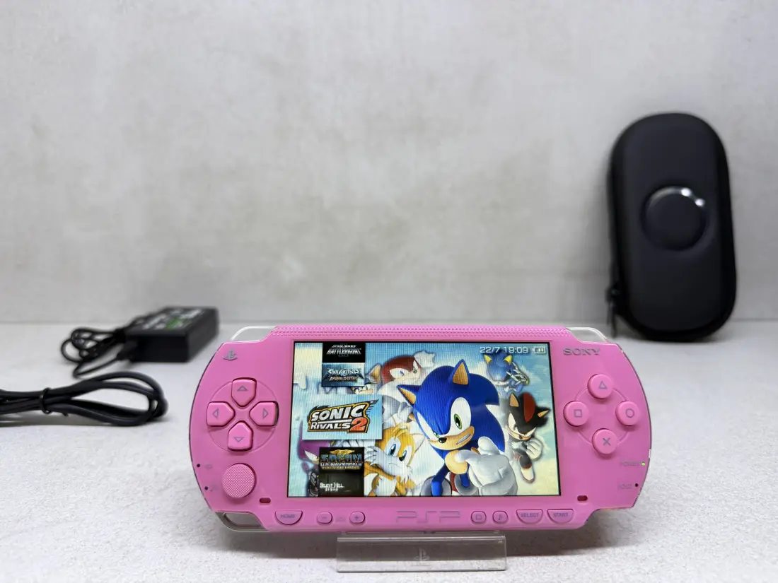 PSP 1000 > 64gb / 579 igara / + Emulatori / PINK