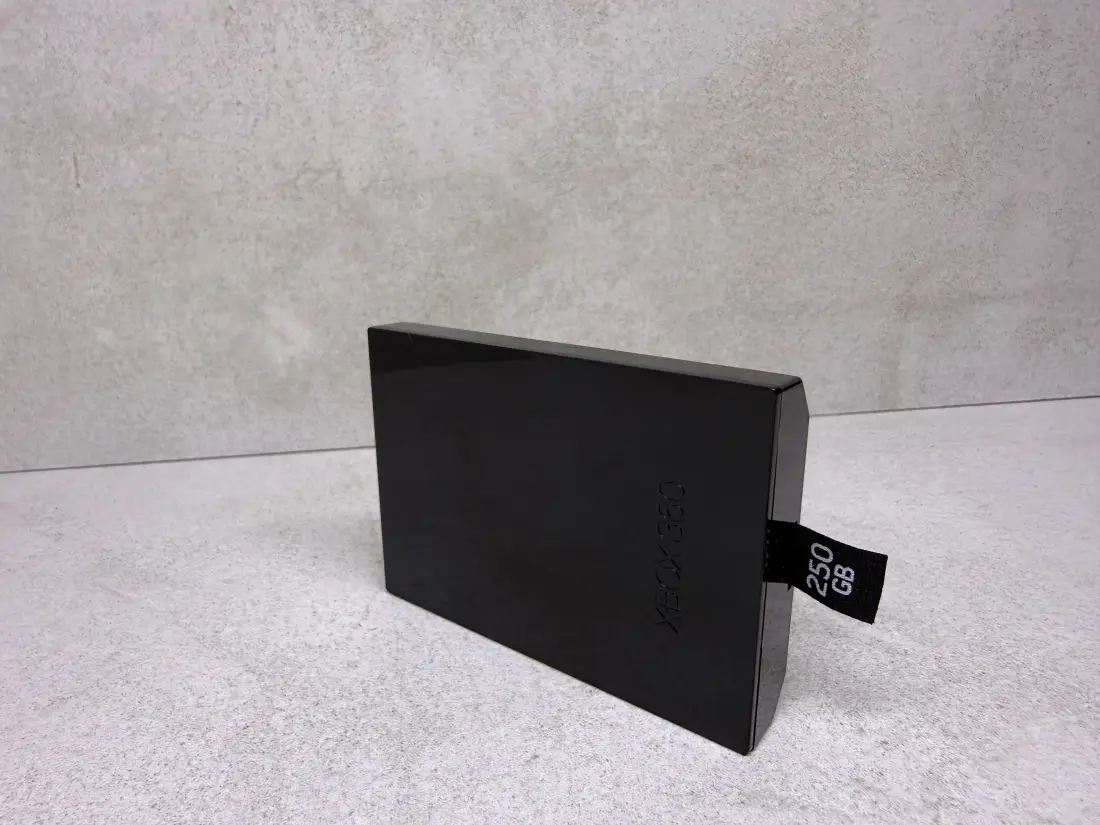 XBOX 360 Slim > HDD Caddy + 250gb > 100%100 / Hard Disk / ORIGINAL