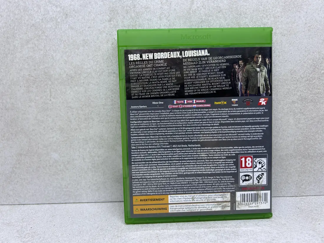 Mafia 3 + MAPA (III)- XBOX One igra